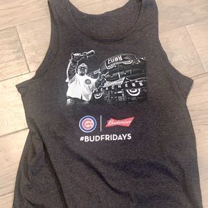 Chicago Cubs x Budweiser Tank Top ; Unisex size M/L